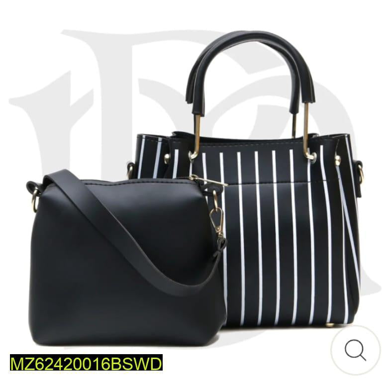 Leather Printed 2 Hand Bag For Women