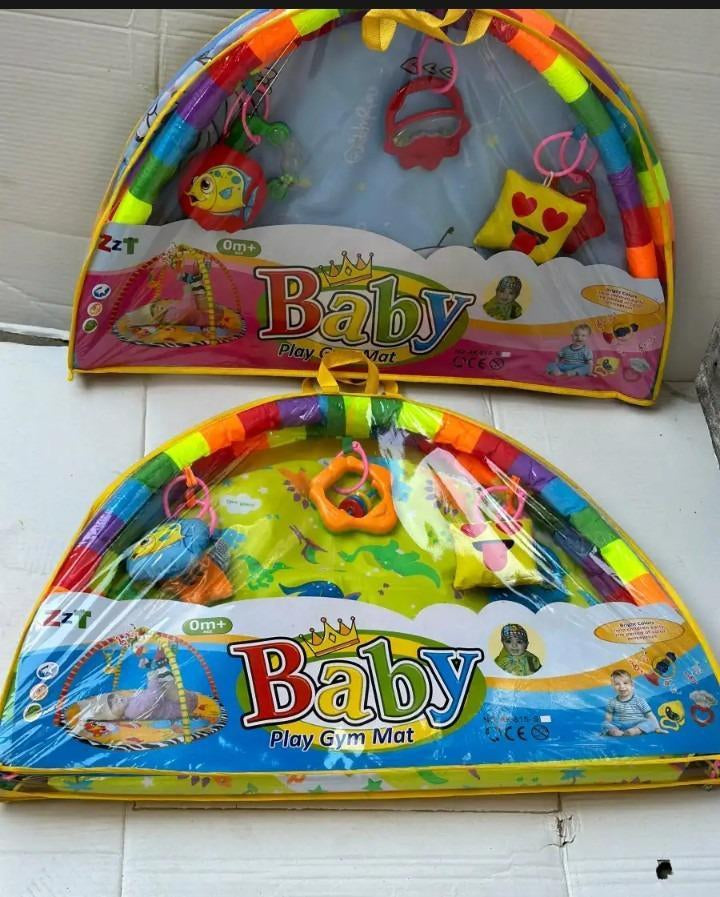 Baby Play Mat With Hanging Toys