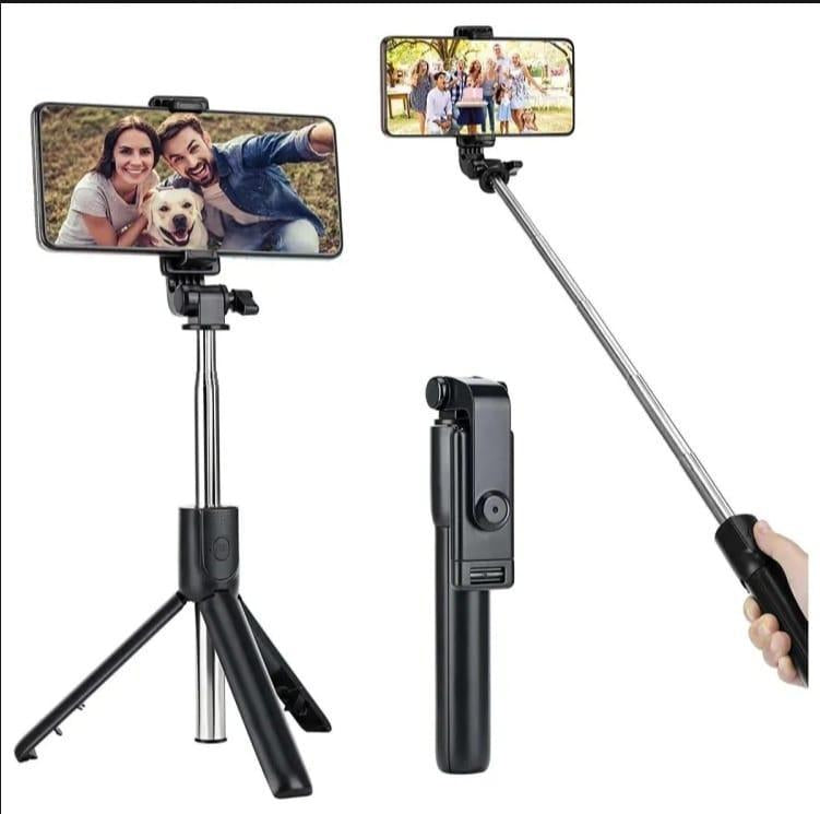 Versatile Portable Selfie Stick with Bluetooth Remote - Capture Every Moment!